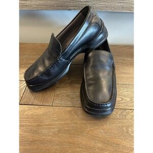 Bass Victory Shoes Mens Size 10M Leather Slip On Loafers Comfort Dress Work